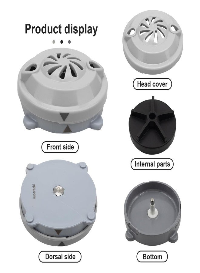SuperDi BF-004 Pipeless Magnetic Jet Head Motor for Pedicure Spa Chair Part,Universal Pedicure Jet Replacement for LURACO Magnetic Jet Includes Propeller and Cap - Image 3